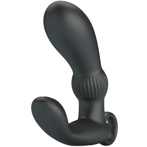 PRETTY LOVE - CAYLA MASSAGEADOR VIBRADOR ANAL PRETO - Image 2