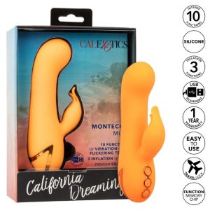 CALEXOTICS - VIBRADOR MONTECITO MUSE COELHO LARANJA POR CALIFORNIA DREAMING