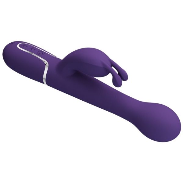 PRETTY LOVE - VIBRADOR COELHO DEJON 3 EM 1 MULTIFUNO ROXO - Image 7