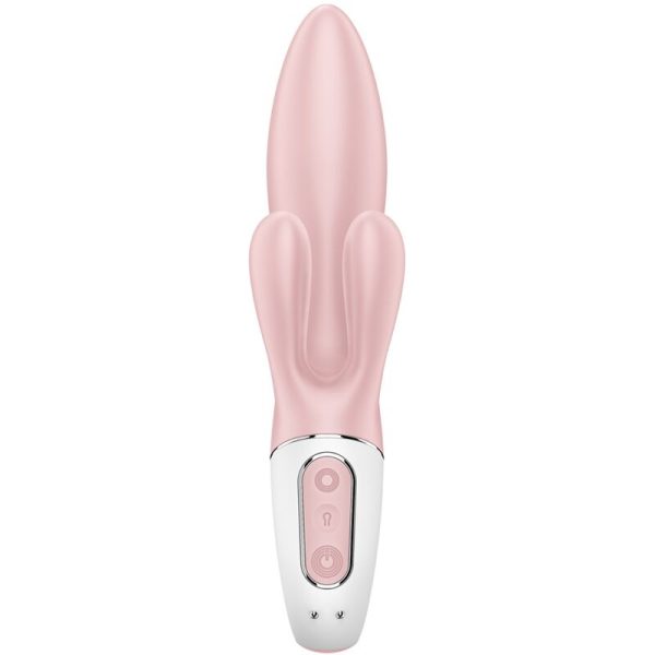 SATISFYER - AIR PUMP BUNNY 3 VIBRADOR DE COELHO INFLÃVEL ROSA - Image 2