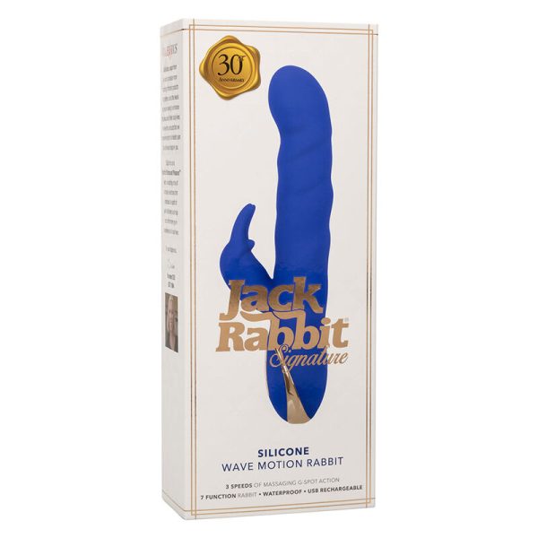 CALEXOTICS - JACK RABBIT VIBRADOR WAVE MOTION AZUL - Image 10