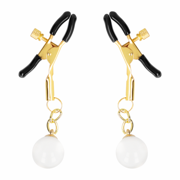 KINK - GRAMPOS DE BICO DE VIDRO OURO 6 CM - Image 2
