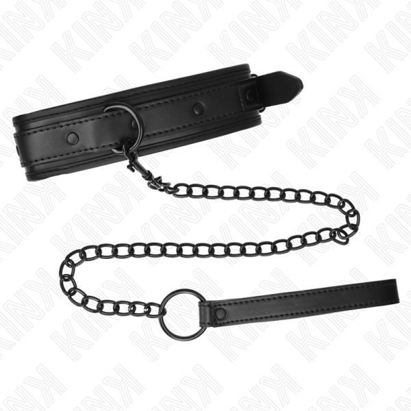 KINK - COLAR DE NEOPRENE BONDAGE MODELO 2 COM CINTO 78 CM AJUSTÃVEL 37,5 X 49,5 CM - Image 3