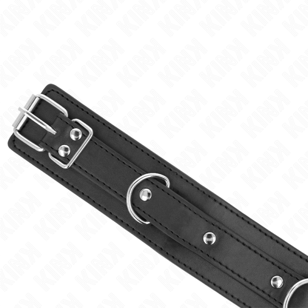 KINK - COLAR COM TRELA 65 CM 3 ANÃIS MODELO 1 AJUSTÃVEL 38-49 CM X 5 CM - Image 5