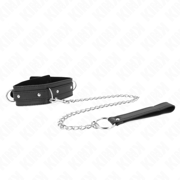 KINK - COLAR COM TRELA 65 CM 3 ANÃIS MODELO 1 AJUSTÃVEL 38-49 CM X 5 CM - Image 2