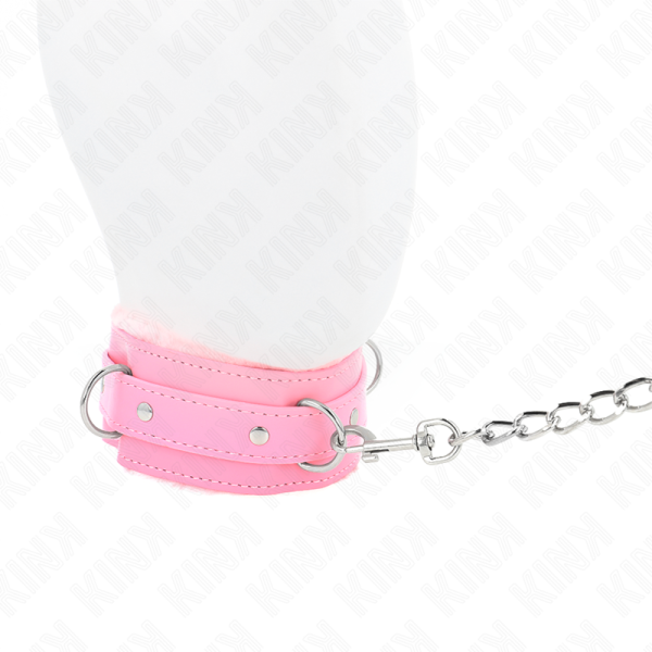 KINK - COLAR COM TRELA 65 CM COM RESTRIÃÃES ROSA 36-42 CM X 5,5 CM - Image 4