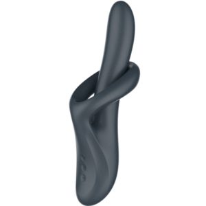 SATISFYER - HEAT FLEX 4 VIBRADOR DE EFEITO TÃRMICO 12 VIBRAÃÃES CINZA