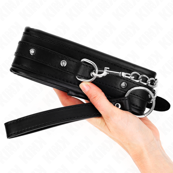 KINK - COLAR COM ALÃA DE FIVELA BRILHANTE 65 CM 48,5 CM X 5,3 CM - Image 4