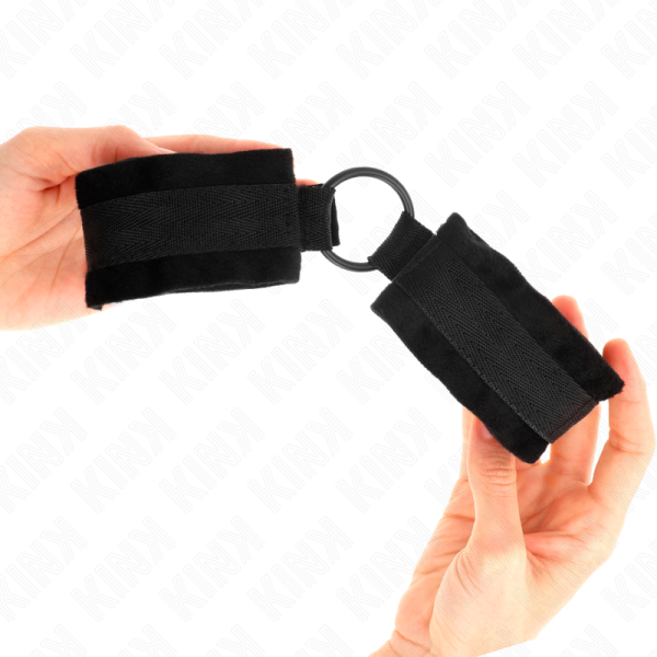 KINK - ALGEMAS DE PELE INICIANTE 25 CM COM O-RING 4 CM PRETO AJUSTÃVEL 15-25 CM - Image 3