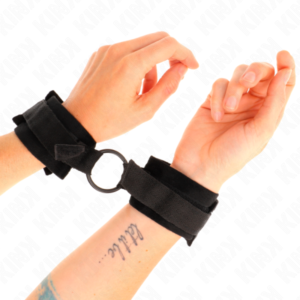 KINK - ALGEMAS DE PELE INICIANTE 25 CM COM O-RING 4 CM PRETO AJUSTÃVEL 15-25 CM - Image 4