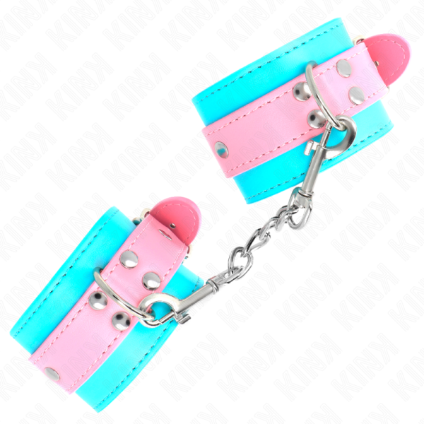KINK - PULSO BONITO AZUL / ROSA AJUSTÃVEL 16-28 CM X 5 CM - Image 2