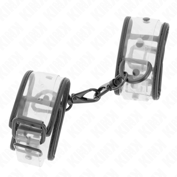 KINK - PUNHOS DE PULSO TRANSPARENTES AJUSTÃVEIS 18-30 CM X 5,5 CM - Image 2