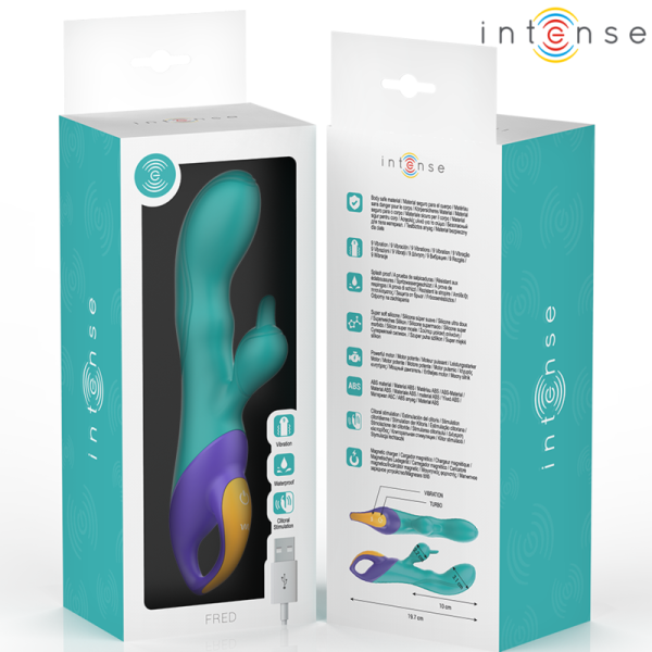 INTENSE - FRED RABBIT VIBRADOR AZUL - Image 6