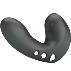 PRETTY LOVE - VIBRADOR DE DEDO CAMELIA 7 VIBRAÃÃES PRETO