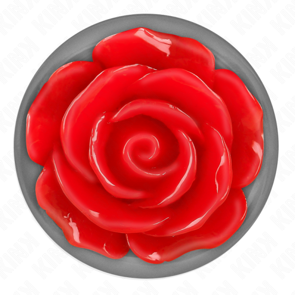 KINK - PLUG ANAL ROSA VERMELHO TAMANHO M - Image 5