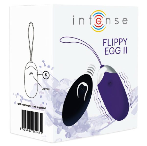 INTENSE FLIPPY II VIBRANTE OVO COM CONTROLE REMOTO ROXO - Image 5