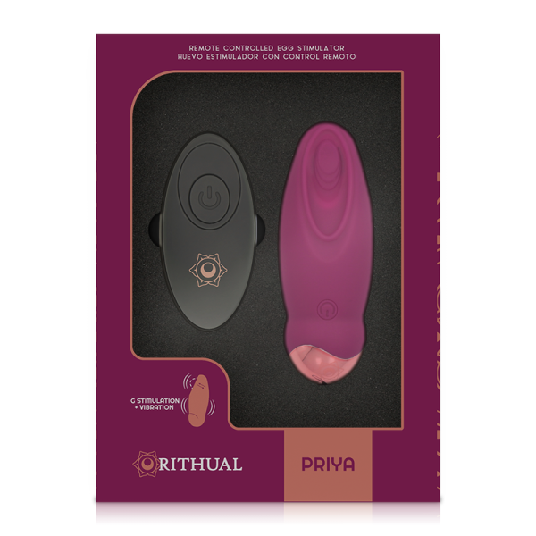 RITHUAL-  PRIYA OVO CONTROLE REMOTO G-SPOT + VIBRAÇÃO - Image 6
