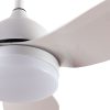 Fã De Teto 48W 4.800Lm Iluminação Led 5 Velocidades Controle Controlo Remoto 50.000H Rotação reversimvel (verão/inverno) - Image 7