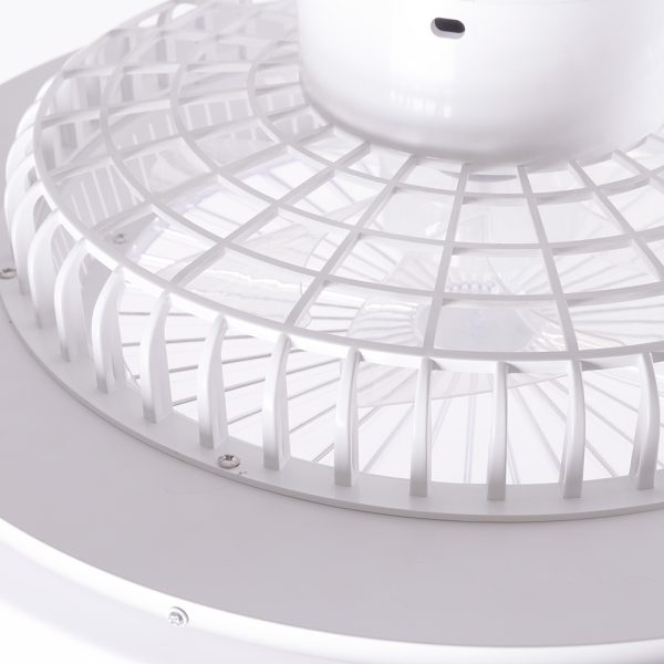 Fã de Teto 40W 2000Lm Iluminação LED Cct Variável Controle Controlo Remoto 50.000H - Branco[Ho-Ledfan-08-W] - Image 6