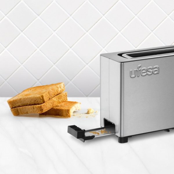 TOSTADOR UFESA 71305541 PLUS DELUX 1050W LARGO 1RAN INOX - Image 3