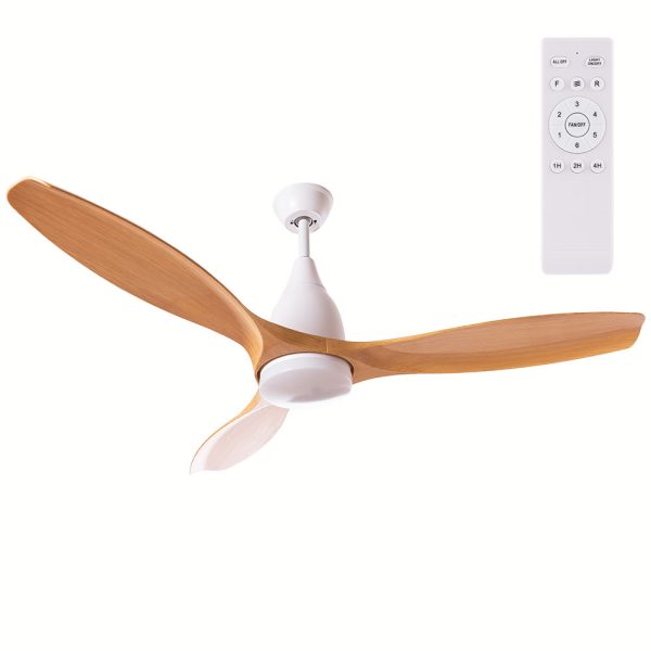 Ventilador de Teto 15W 1.050Lm CCT Variável Iluminação LED 6 Velocidades Controle Remoto Rotação Reversível (Verão/Inverno) - Image 2