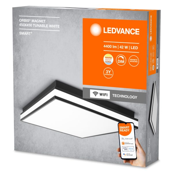 Ledvance Plafon LED "Smart" 42W 2500Lm 3000…6500K 110º IP20 Regulável - Image 2