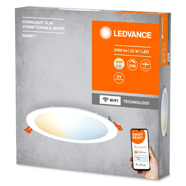 Ledvance Downlight LED "Smart" 22W 2000Lm 3000…6500K 110º IP20 Regulável - Image 2