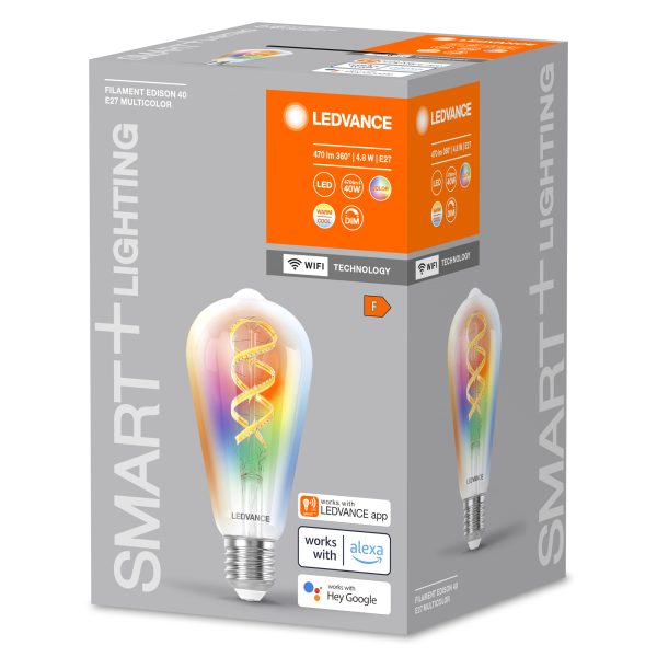 Lâmpada LED Ledvance "SMART" E27 4,8W 470Lm 2700…6500K 320º IP20 Regulável - Image 2