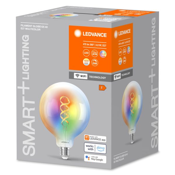 Lâmpada LED Ledvance "SMART" E27 4,8W 470Lm 2700…6500K 320º IP20 Regulável - Image 2