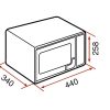 MICROONDAS TEKA MW225G BCO.20L C/GRILL MANUAL 40590480 - Image 2