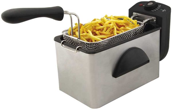 FREIDORA COMELEC FR3082 2L 2000W INOX DESMONT.