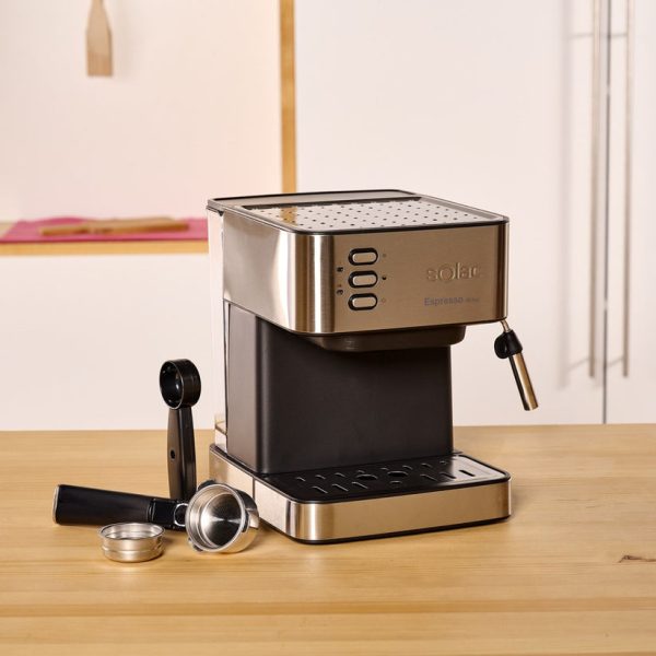 CAFETERA EXPRESS SOLAC S92010800 CE4481 20BAR INOX - Image 2