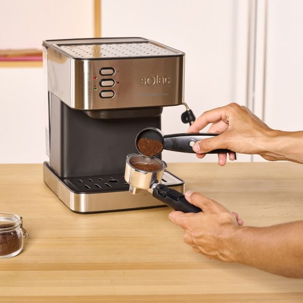 CAFETERA EXPRESS SOLAC S92010800 CE4481 20BAR INOX - Image 3