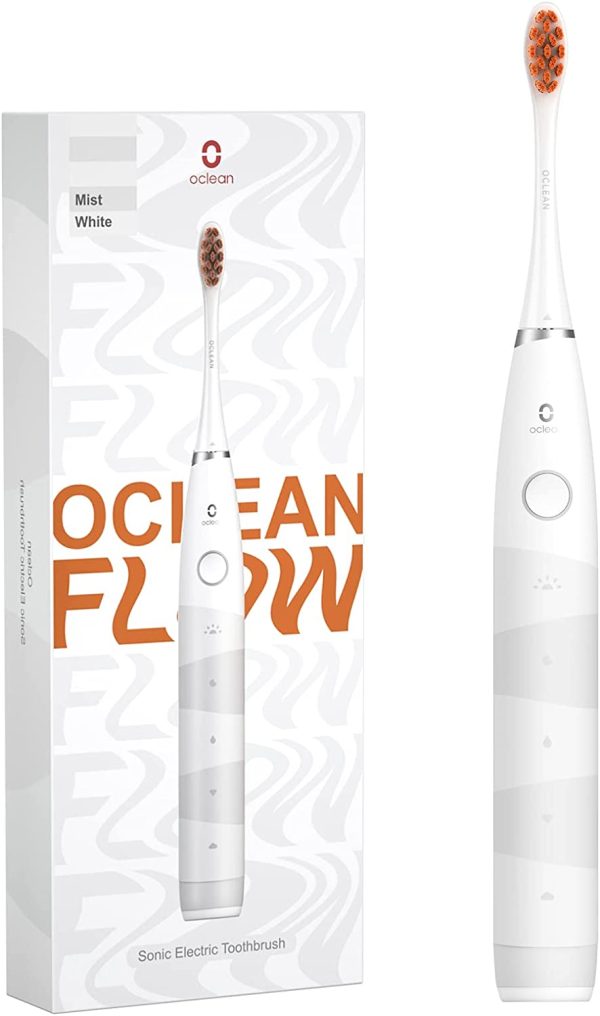 CEPILLO ELECTRICO OCLEAN FLOW WHITE SONICO - 5 MODOS - 180 DIAS BAT