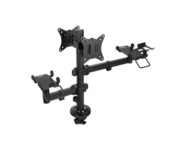 SOPORTE MESA 3 BRAZOS TPV/IMPRESORA/PANTALLA/TERMINAL/LECTOR NEGRO TOOQ