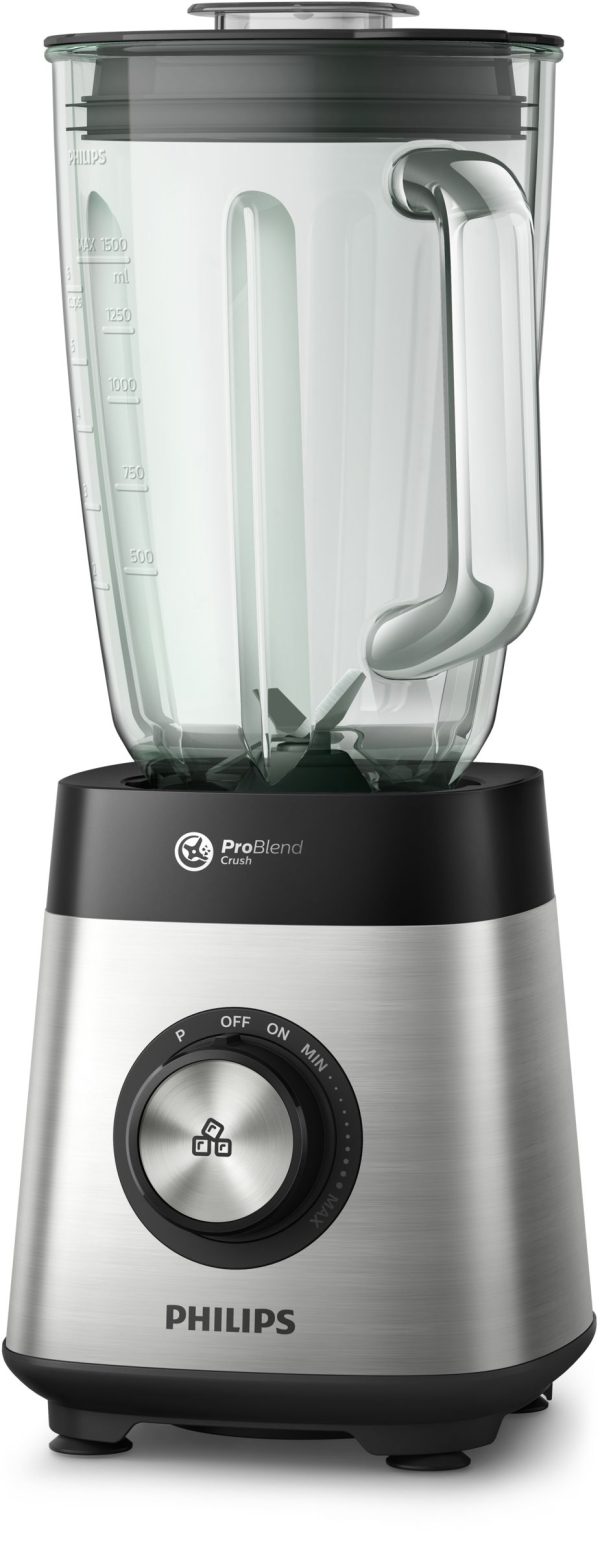 BATIDORA VASO PHILIPS HR3571/90 1000W CRIST.2L INOX - Image 2