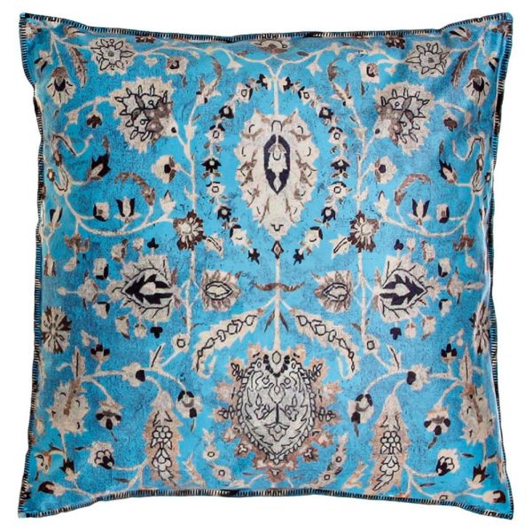 Cojín algodón estampado 45x45 - 2 colores