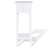 Mesa lateral com gaveta branco - Image 3