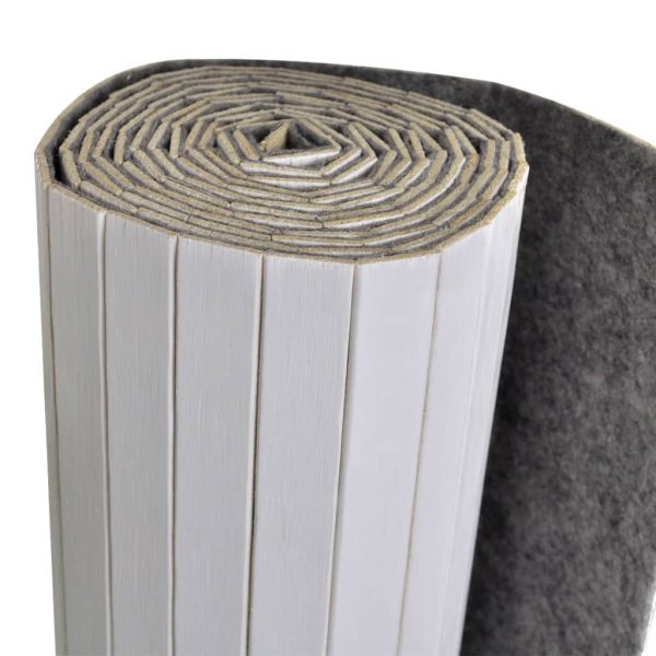 Biombo/divisória de sala 250x165 cm bambu branco - Image 3