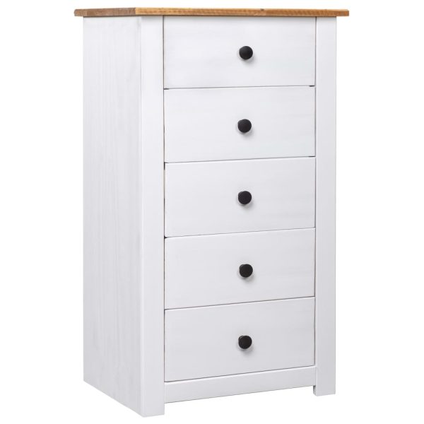 Aparador 46x40x89 cm pinho Panama branco