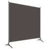 Divisória de quarto com 1 painel 175x180 cm antracite - Image 2