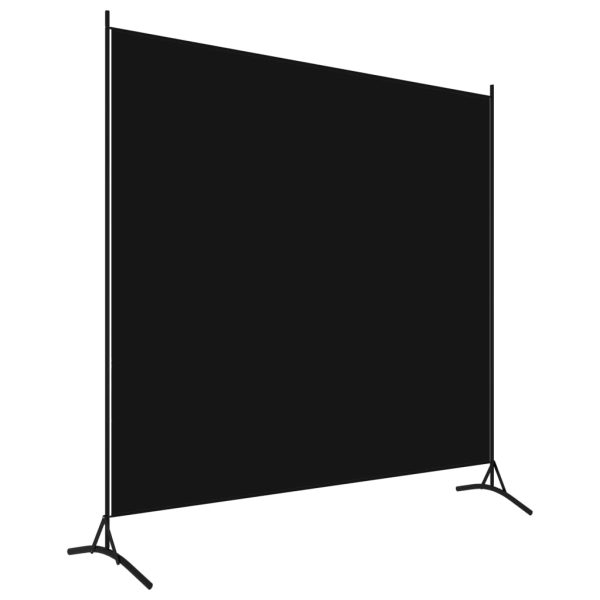 Divisória com 1 painel 175x180 cm preto - Image 2