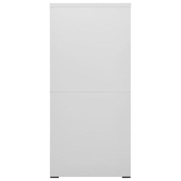 Arquivador 46x62x133 cm aço cinzento-claro - Image 3