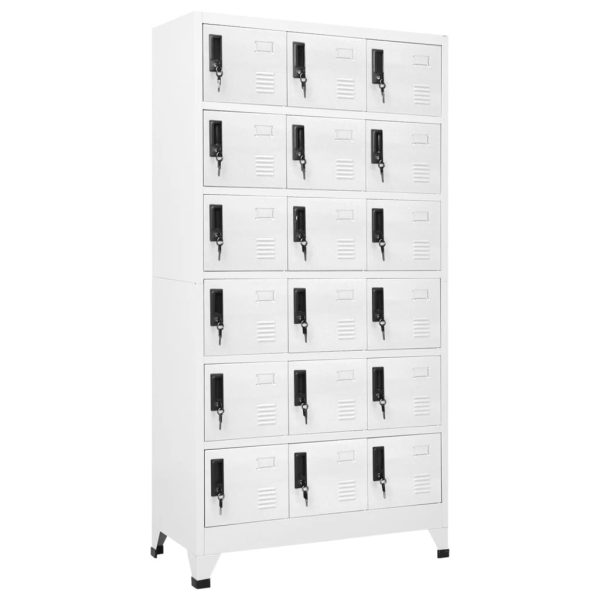 Cacifo 90x40x180 cm aço branco