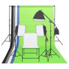 Kit iluminação de estúdio fotográfico com mesa