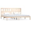 Estrutura de cama 6FT Super King 180x200 cm pinho maciço - Image 2