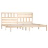 Estrutura de cama 6FT Super King 180x200 cm pinho maciço - Image 3