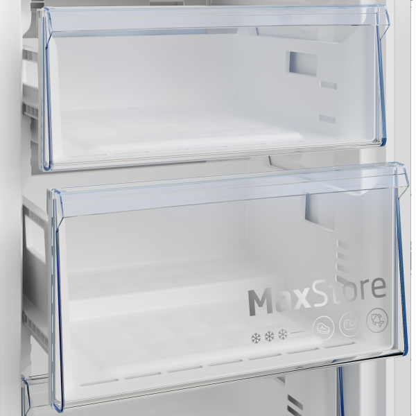 CONGELADOR VERTICAL BEKO B3RMFNE314XB 186,5X59,7 NF E INOX - Image 6