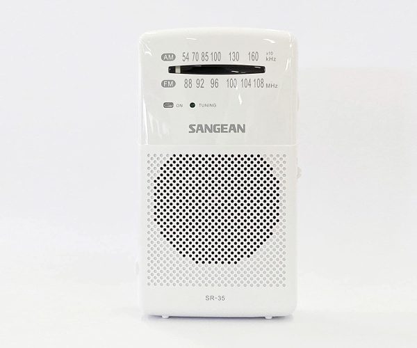 RADIO SANGEAN AM/FM WHITE
