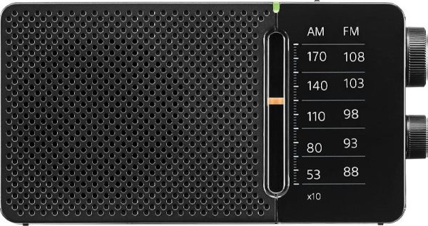 RADIO SANGEAN AM/FM HORIZONTAL - NEGRO